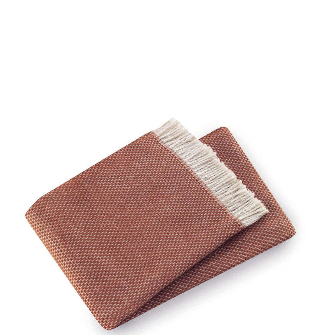 Edge Collections - 70" x 55" - Brown - Cozy Plush Woven Throw Blanket for Inviting Spaces - 1 Piece